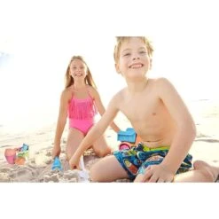 Sea Animal Beach Mold Toy Set With Dump Truck -Popfun sea animal beach mold toy set with dump truck 310185