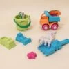 Sea Animal Beach Mold Toy Set With Dump Truck -Popfun sea animal beach mold toy set with dump truck 517610