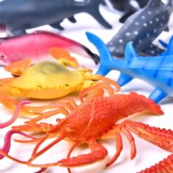 Realistic Sea Animals Bath Toys 18pcs -Popfun sea animals bath toys 18pcs 532050