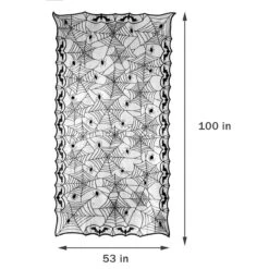 Spiderweb Tablecloth -Popfun spiderweb tablecloth 860790