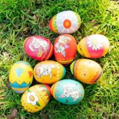 Stress Relief Easter Egg Toys 18pcs -Popfun squishy egg toys 418170