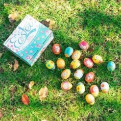 Stress Relief Easter Egg Toys 18pcs -Popfun squishy egg toys 979103