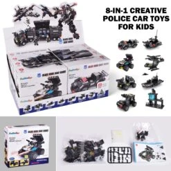SWAT Police Building Blocks Set -Popfun swat police building blocks set 827215