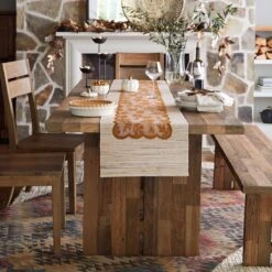 Thanksgiving Table Runner -Popfun thanksgiving table runner 224970