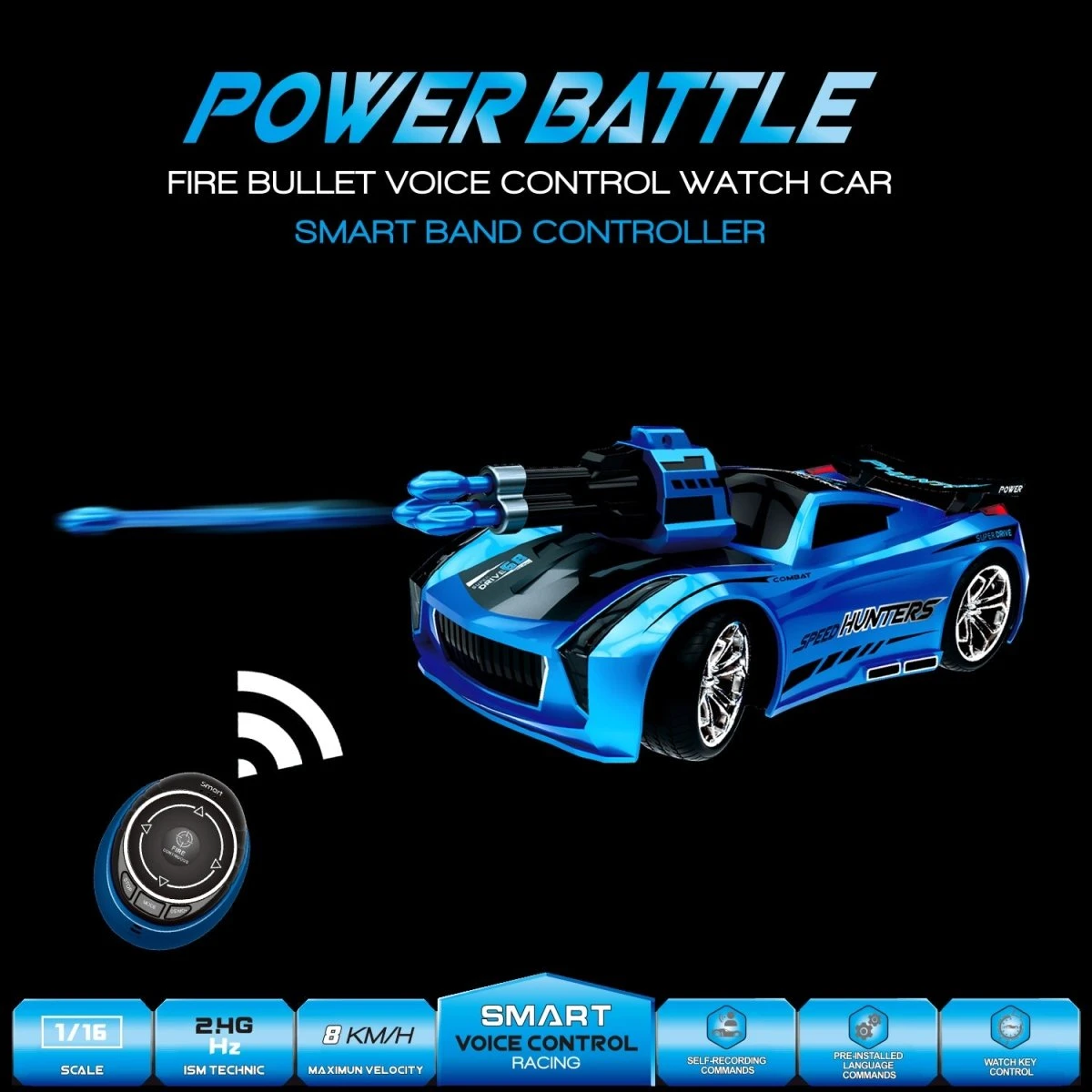 The SmartWatch Voice Remote Control Car 4 The SmartWatch Voice Remote Control Car - Image 2