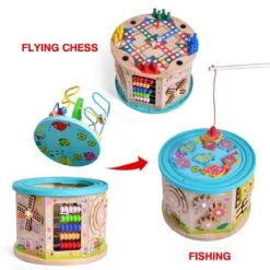 Toddler Multipurpose Bead Maze Cube -Popfun toddler multipurpose bead maze cube 537920