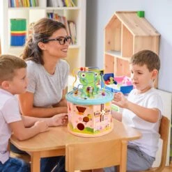 Toddler Multipurpose Bead Maze Cube -Popfun toddler multipurpose bead maze cube 628457