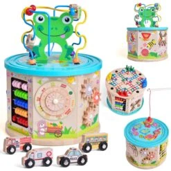 Toddler Multipurpose Bead Maze Cube -Popfun toddler multipurpose bead maze cube 763381