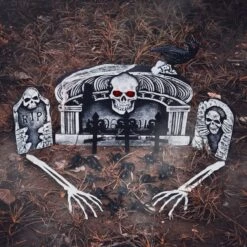 Tombstone Decorations With Spiders -Popfun tombstone decorations with spiders 906441