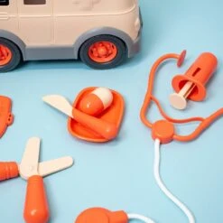 Toy Ambulance Pretend Play Doctor Kit -Popfun toy ambulance pretend play doctor kit 498278