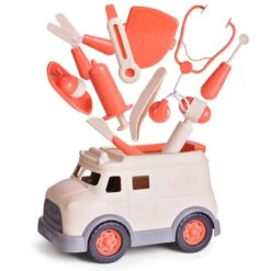 Toy Ambulance Pretend Play Doctor Kit