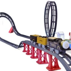 Toy Train Station With Track -Popfun toy train station with track 563131