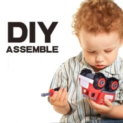 Transforming Fire Truck Set -Popfun transforming fire truck set 560396