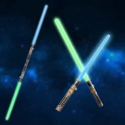 LED Light Up Laser Sword Toys 2-1 -Popfun two in one led light up laser sword toys 133699