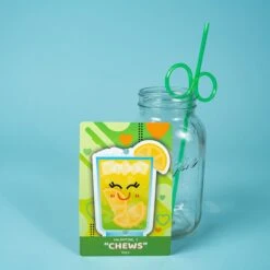 Crazy Straws With Valentines Day Cards For Kids (32pcs) -Popfun valentines day cards for kids with crazy straws 32 pcs 107006