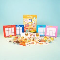 Valentines Day Game Cards With Tattoos Erasers & Stickers