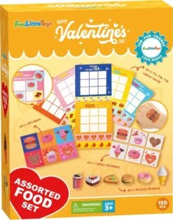 Valentines Day Game Cards With Tattoos Erasers & Stickers -Popfun valentines day game cards with tattoos erasers stickers 971384