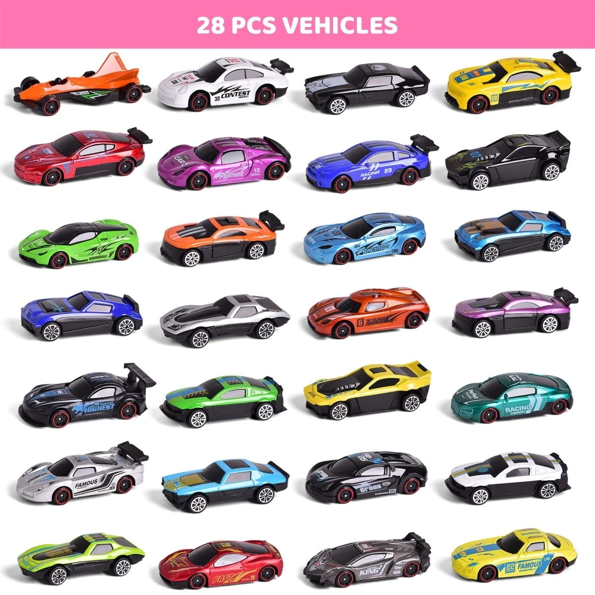 Valentines Day Gifts Cards With Racing Car Toys 28pcs 5 Valentines Day Gifts Cards With Racing Car Toys 28pcs - Image 3
