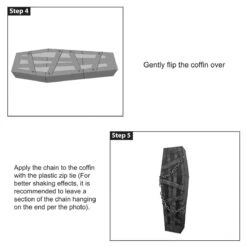 Halloween Vibrating Coffin -Popfun vampire coffin 401620