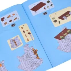 Village Houses Building Bricks Set -Popfun village houses building bricks set 227270