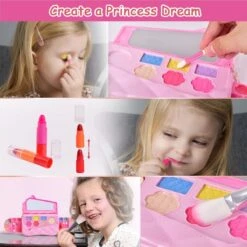 Washable Makeup Toy Kit For Girls -Popfun washable makeup toy kit for girls 829717