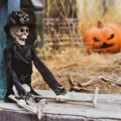 Halloween Decor: Wedded Skeletons -Popfun wedded skeletons 174430