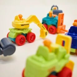 Wind Up Bulldozer Treasure Egg Pack 12pcs -Popfun wind up bulldozer treasure egg pack 337749