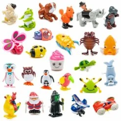 Wind Up Toys 25 PCs Assorted Animal Toys For Kid Party Favors, Pinata Filler Carniva Prizes Classroom Incentive Reward