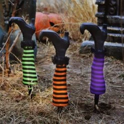 Witch Legs Lawn Lights -Popfun witch legs lawn lights 533284
