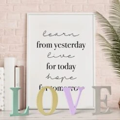 Wood Love Sign -Popfun wood love sign 678267